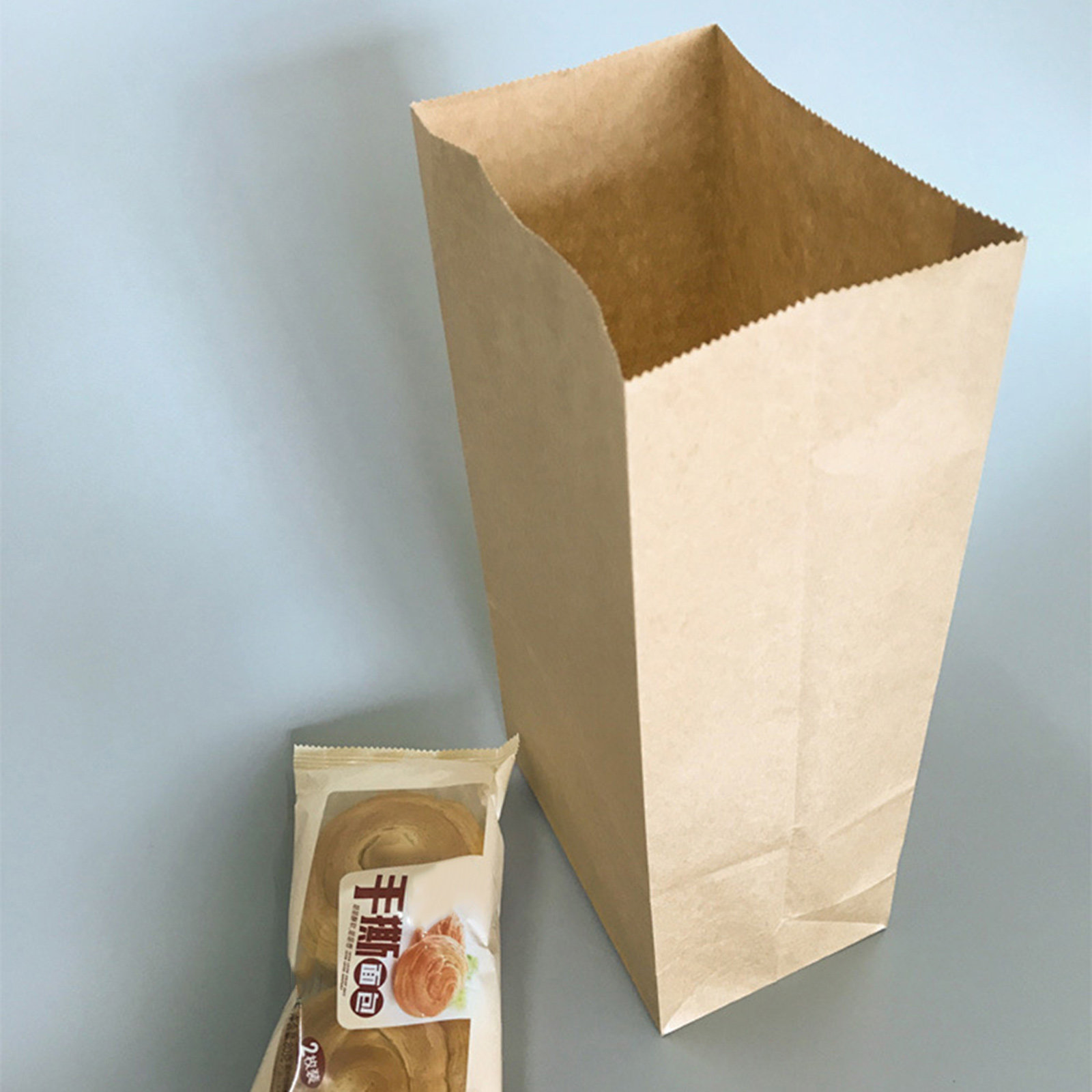 100Pcs Kraft Paper Food Grade  - Food With Snacks recension och pris