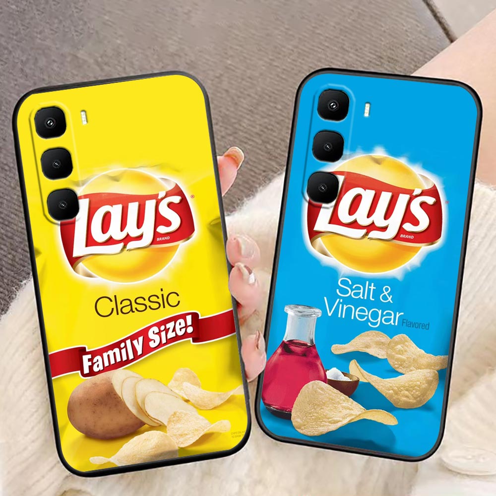 Phone Case For Infinix HOT 70  - Food Snacks Quotes recension och pris