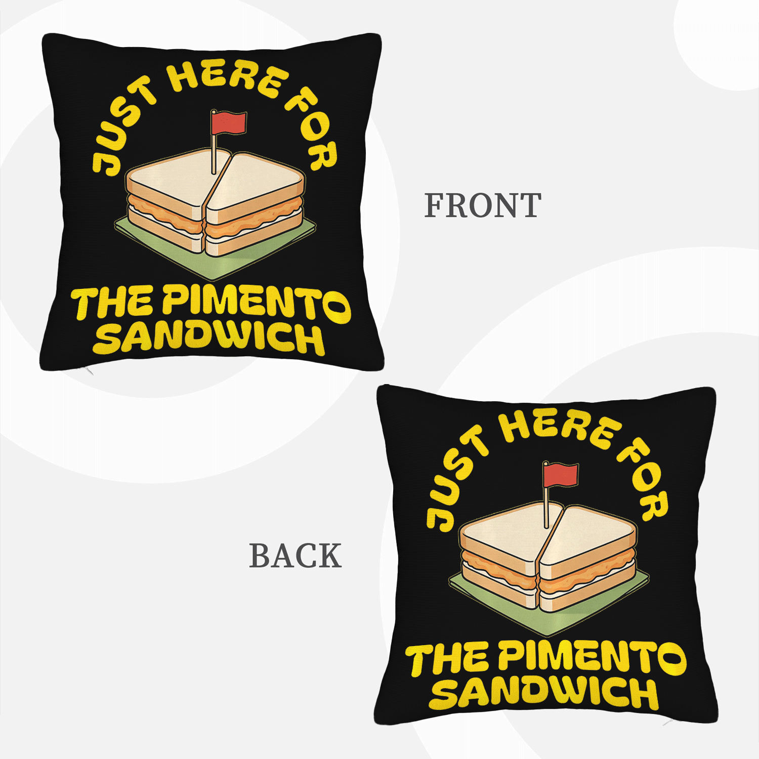 Just Here For The Pimento Sand - Food Snacks Quotes recension och pris