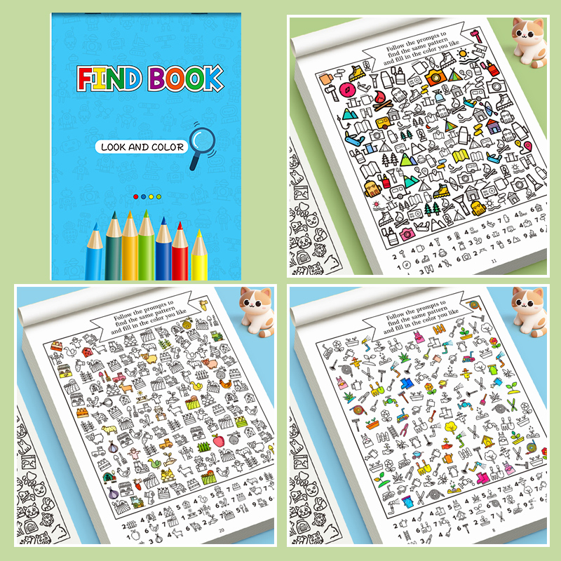 Interactive Book with Hidden P - Food Y Snacks Coloring Book recension och pris
