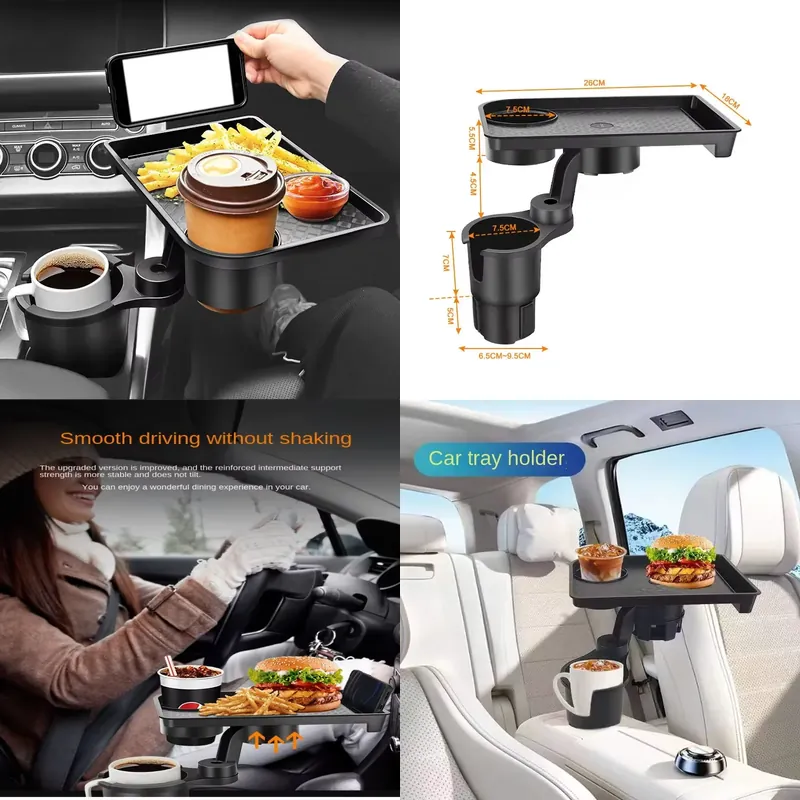 Car Cup Holder Expander Multi- - Food With Snacks recension och pris