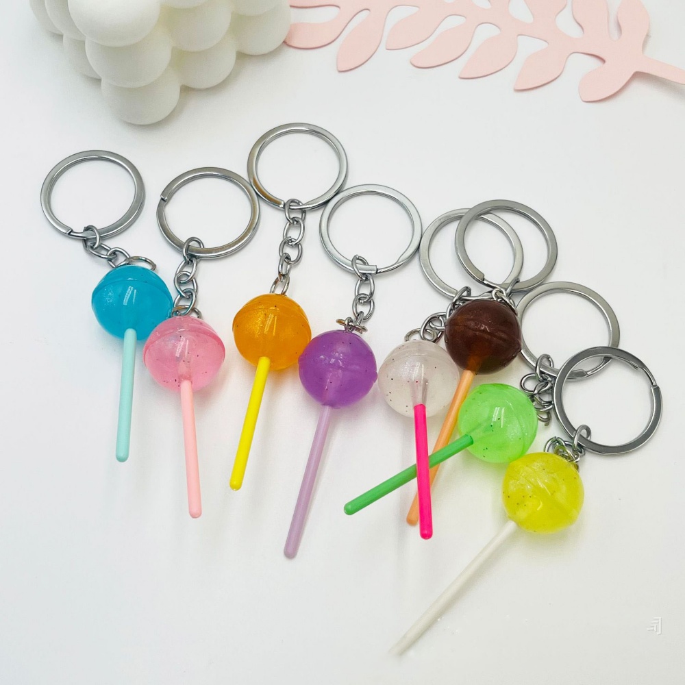 Lovely Resin Candy Lollipop Ke - Food Zinc recension och pris