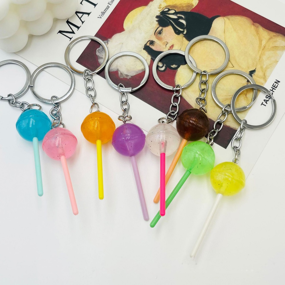 Lovely Resin Candy Lollipop Ke - Food Zinc recension och pris