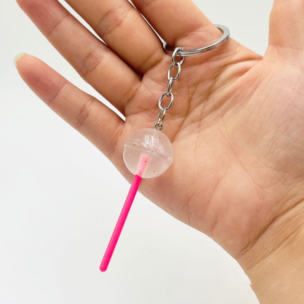 Lovely Resin Candy Lollipop Ke - Food Zinc recension och pris