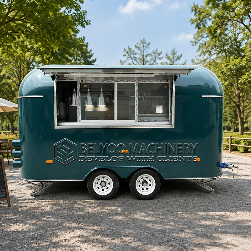 Belyoo Commercial Food Trailer - Food With Snacks recension och pris