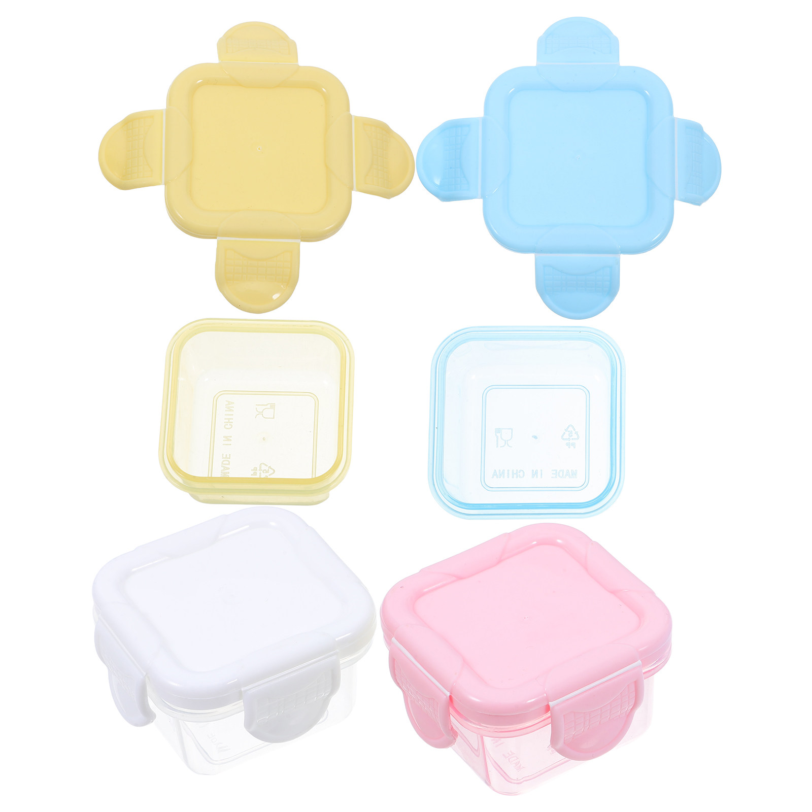 4Pcs Portable Snack Containers - Food Snacks For Picnic recension och pris