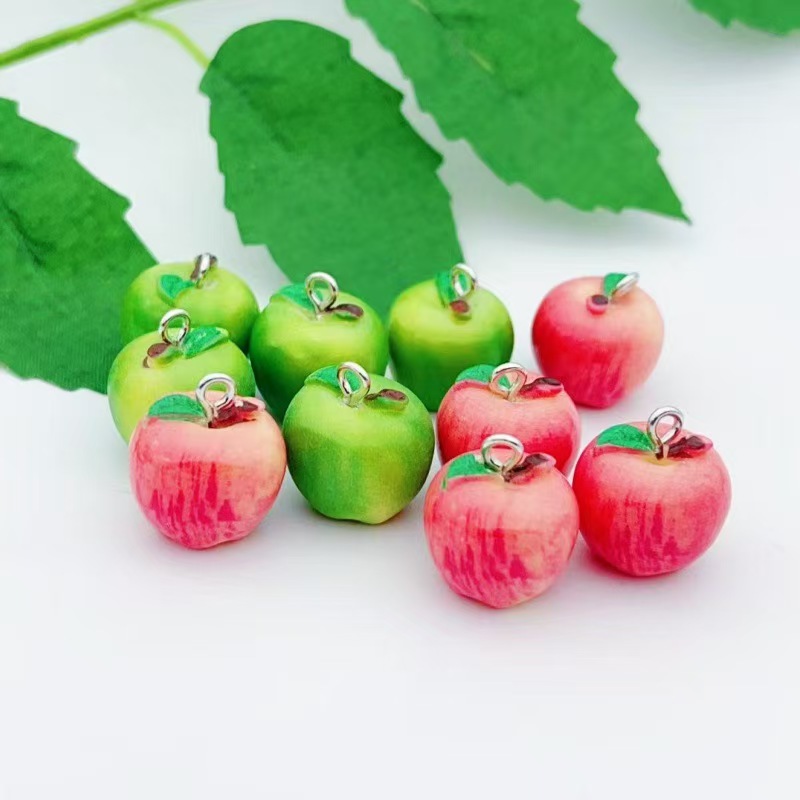 10pcs Simulation Apple Green R - Food & Snacks Coloring Book Bold & Easy Designs For Adults And Kids Bold & Easy Coloring Books recension och pris