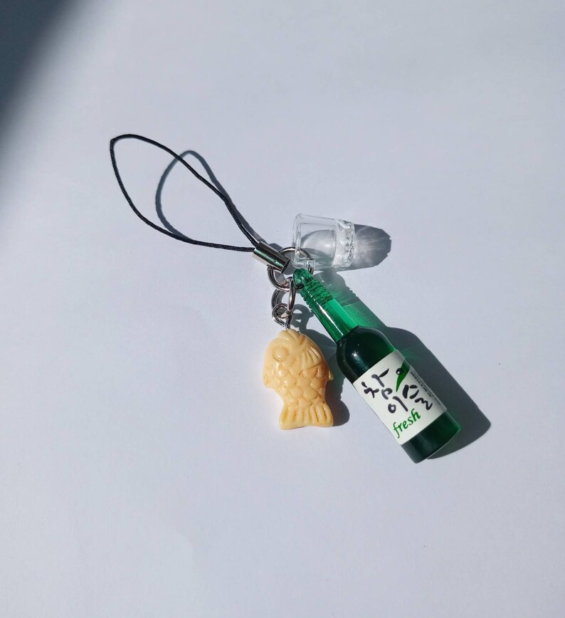 street food keychain Soju bott - Food Zinc recension och pris