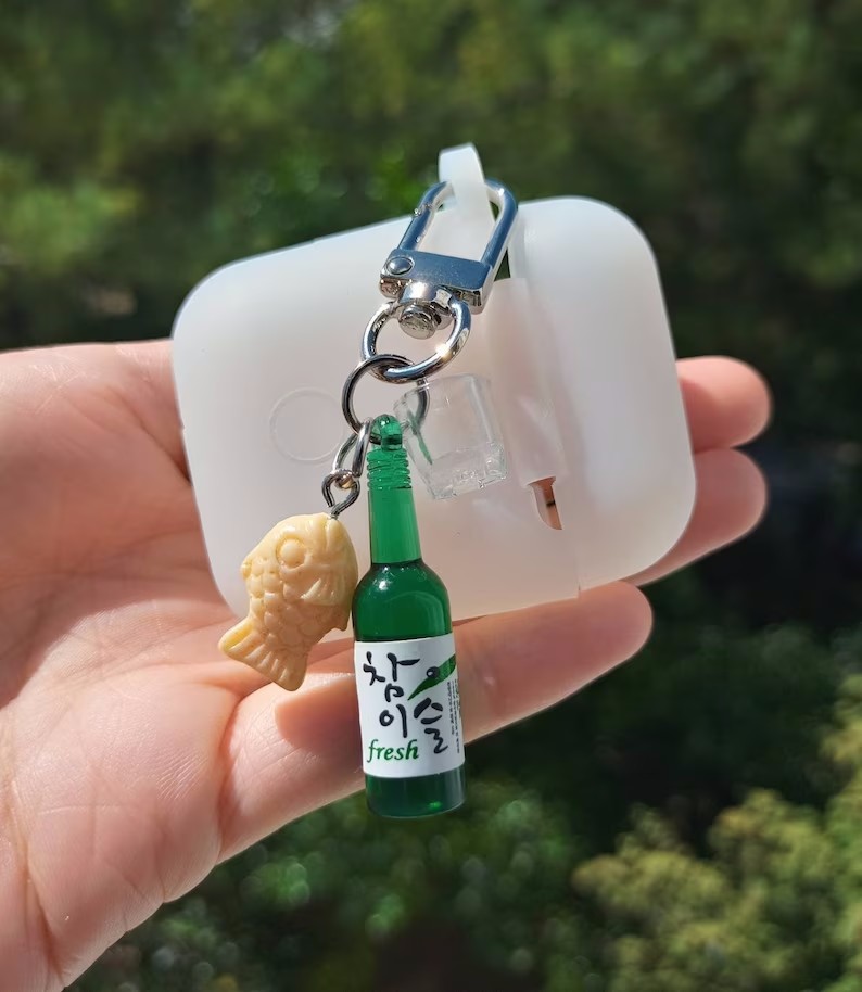 street food keychain Soju bott - Food Zinc recension och pris