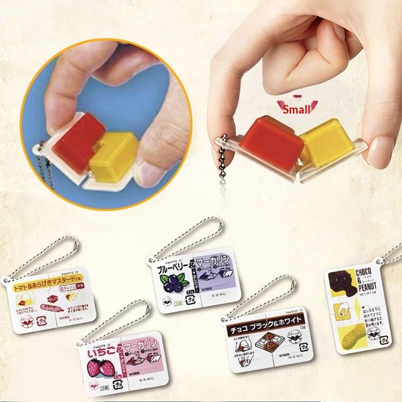 New 1PCS Mini Jam Snap Fidget  - Food Zinc recension och pris