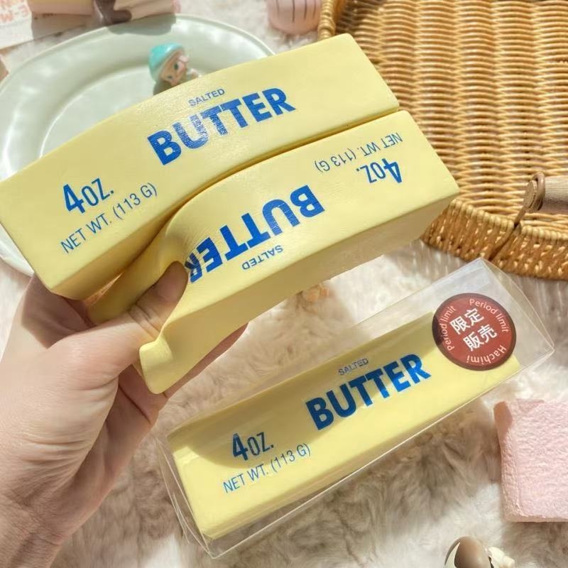 1Pc Butter Squeeze Toy For Adu - Food & Snacks Coloring Book Bold & Easy Designs For Adults And Kids Bold & Easy Coloring Books recension och pris