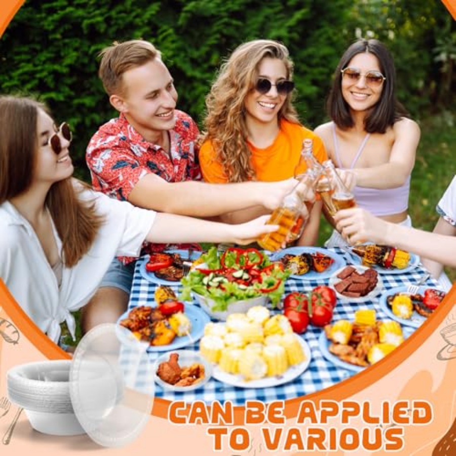 30 Pack 12 oz Disposable Plast - Food Snacks For Picnic recension och pris