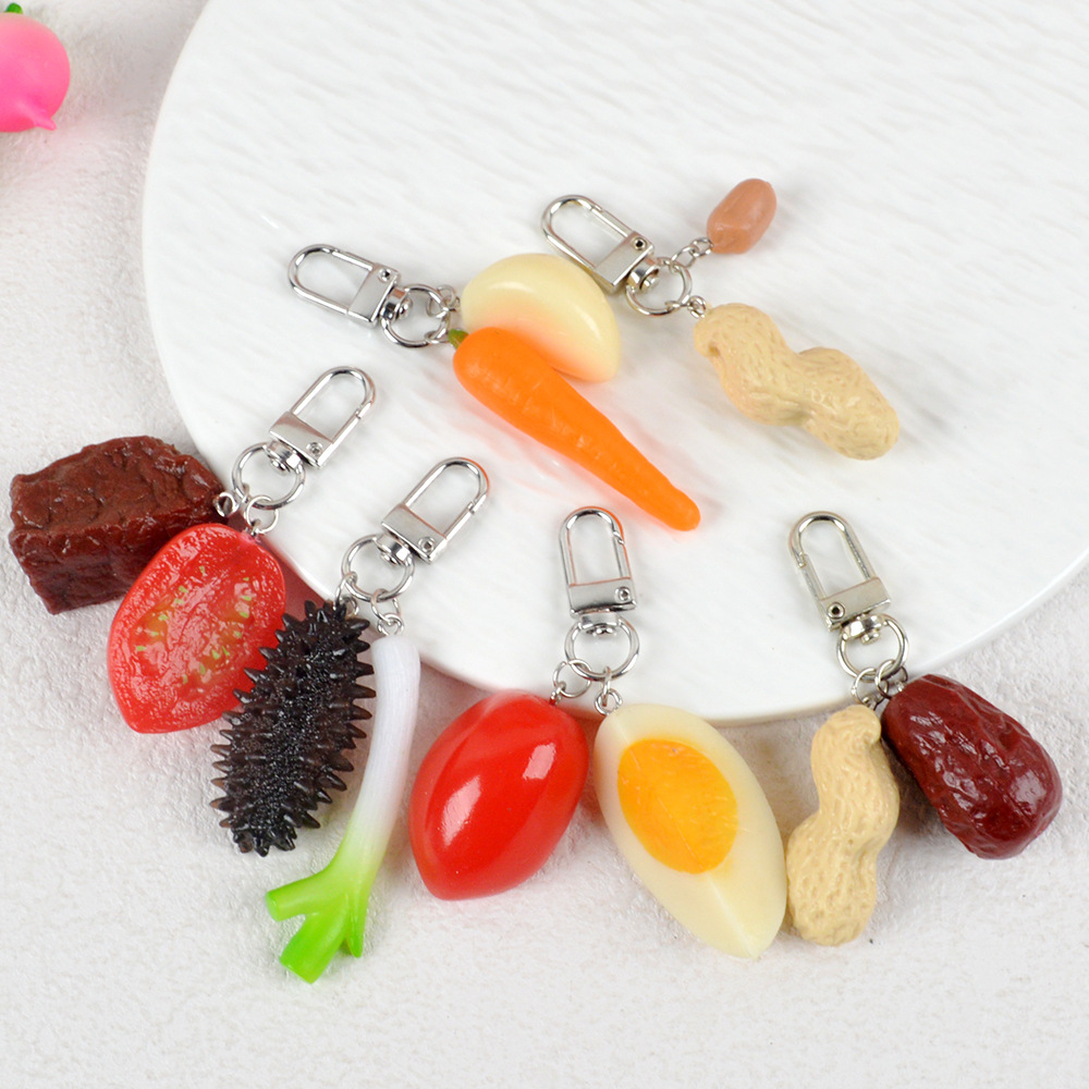 Simulated Food Keychain Fruits - Food Zinc recension och pris