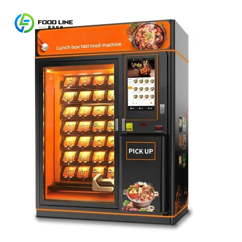 Customized Hot Food Vending Ma - Food With Snacks recension och pris