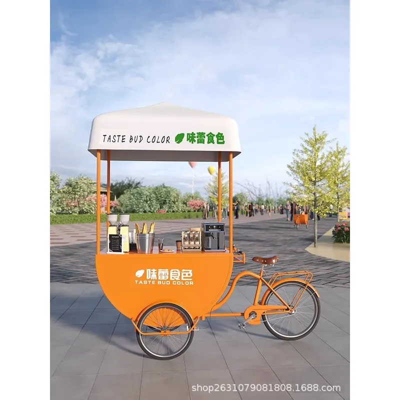 Outdoor Mobile Food Cart Snack - Food With Snacks recension och pris