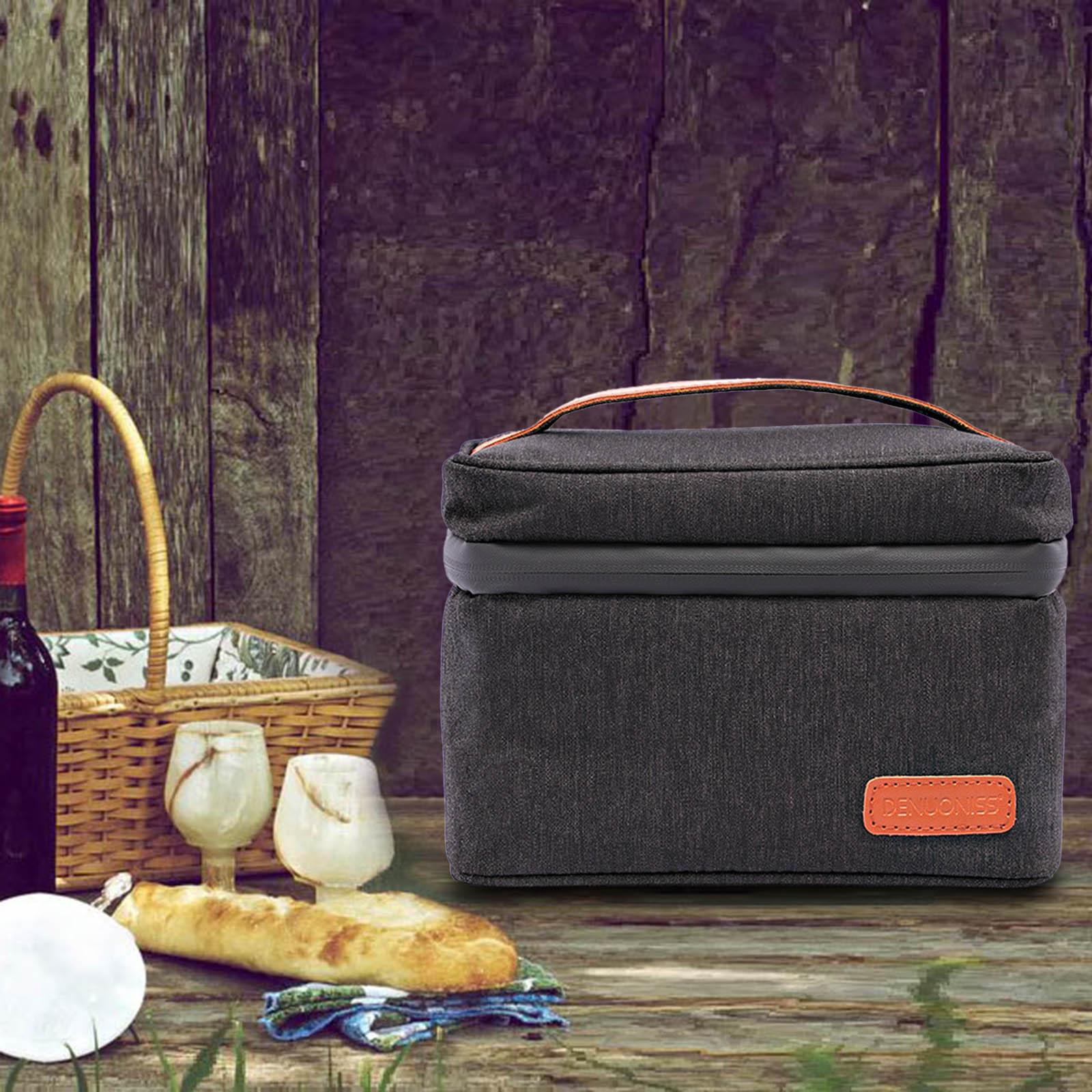 Insulated Lunch Bag Cooler Bag - Food Snacks For Picnic recension och pris
