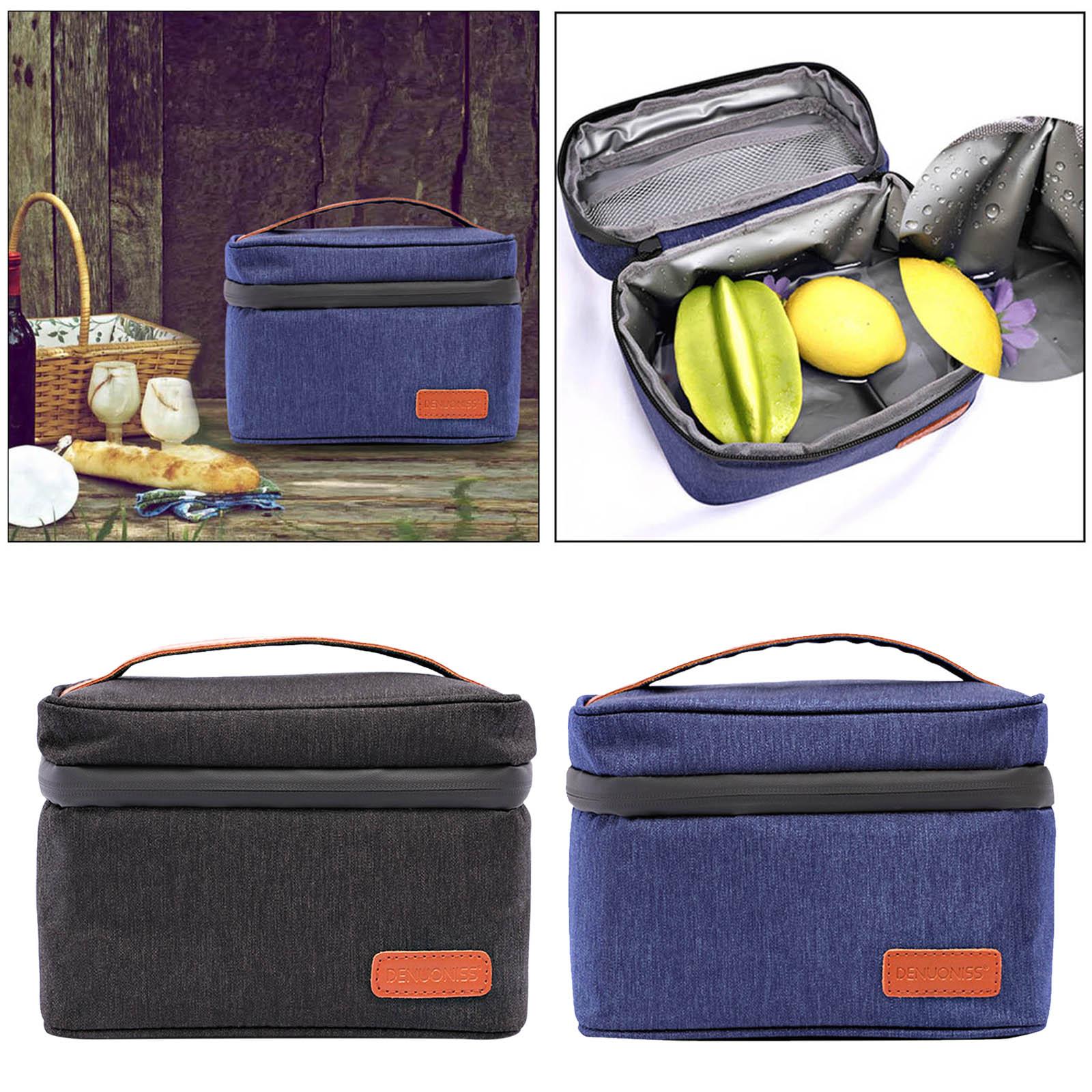 Insulated Lunch Bag Cooler Bag - Food Snacks For Picnic recension och pris