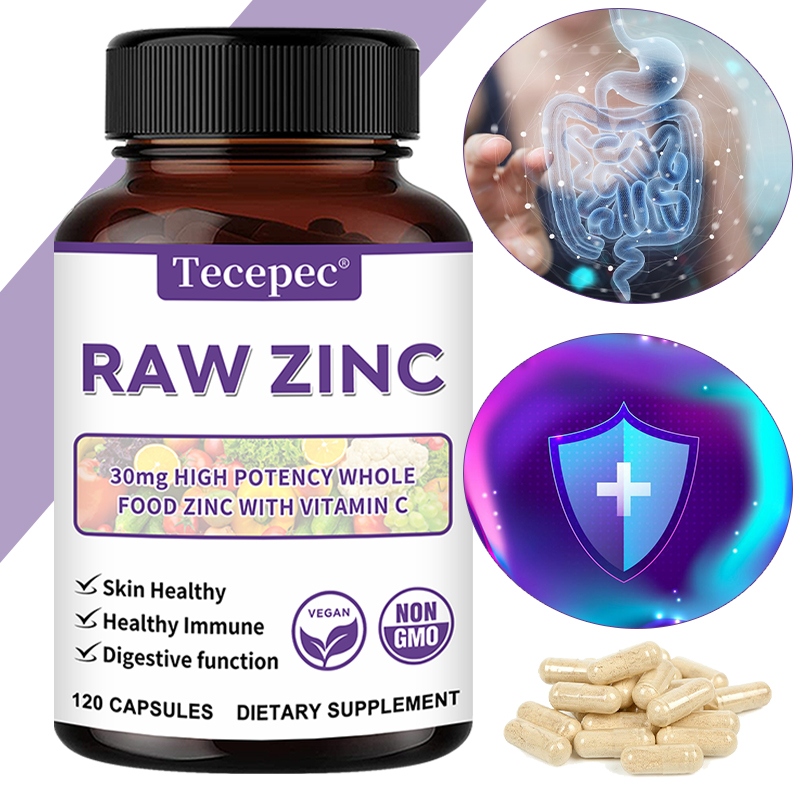 Zinc Vitamins - Raw Zinc Whole - Food Zinc recension och pris