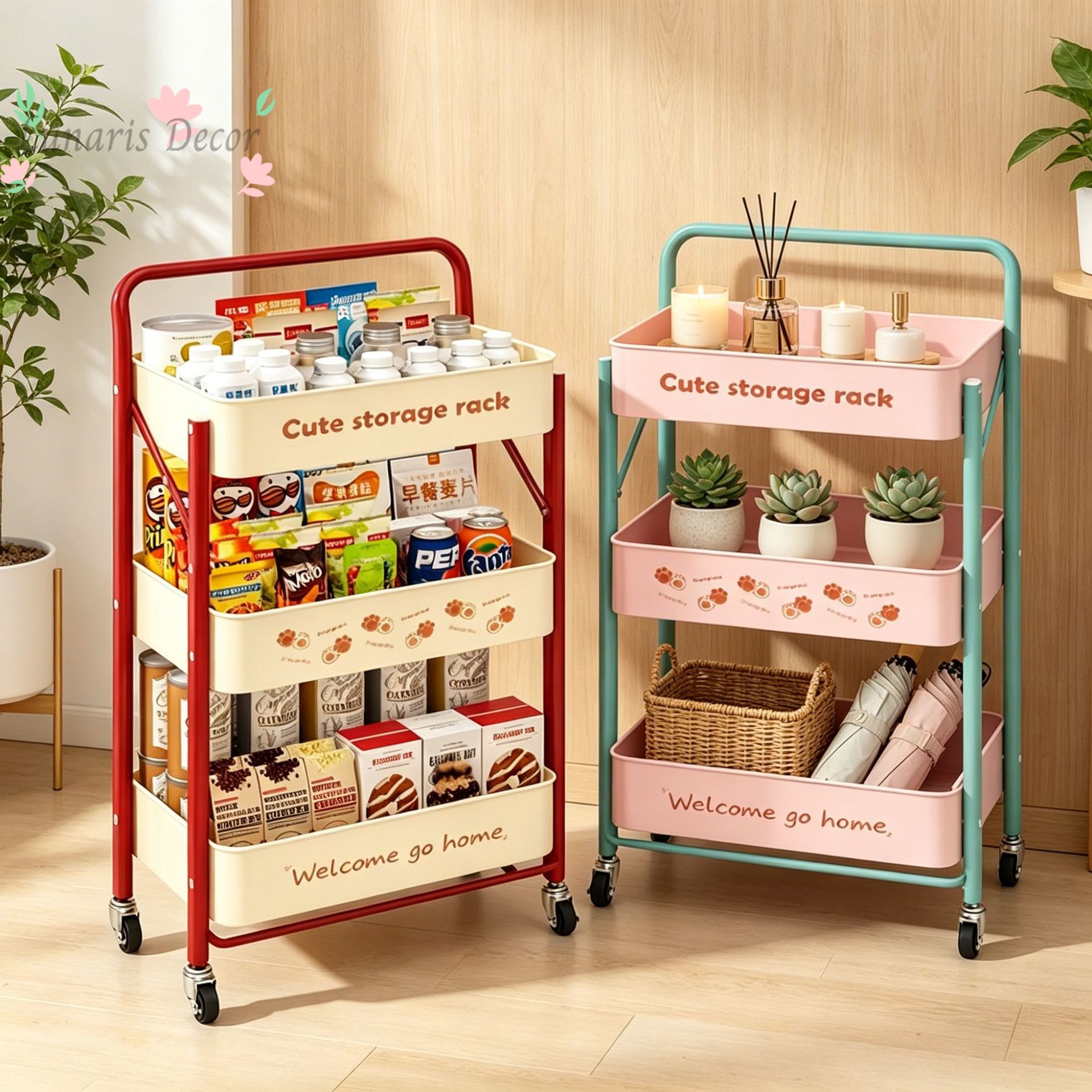 Small cart, snack rack, floor- - Food Snacks Pictures recension och pris
