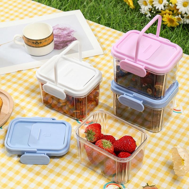 Airtight Food Storage Containe - Food Snacks For Picnic recension och pris