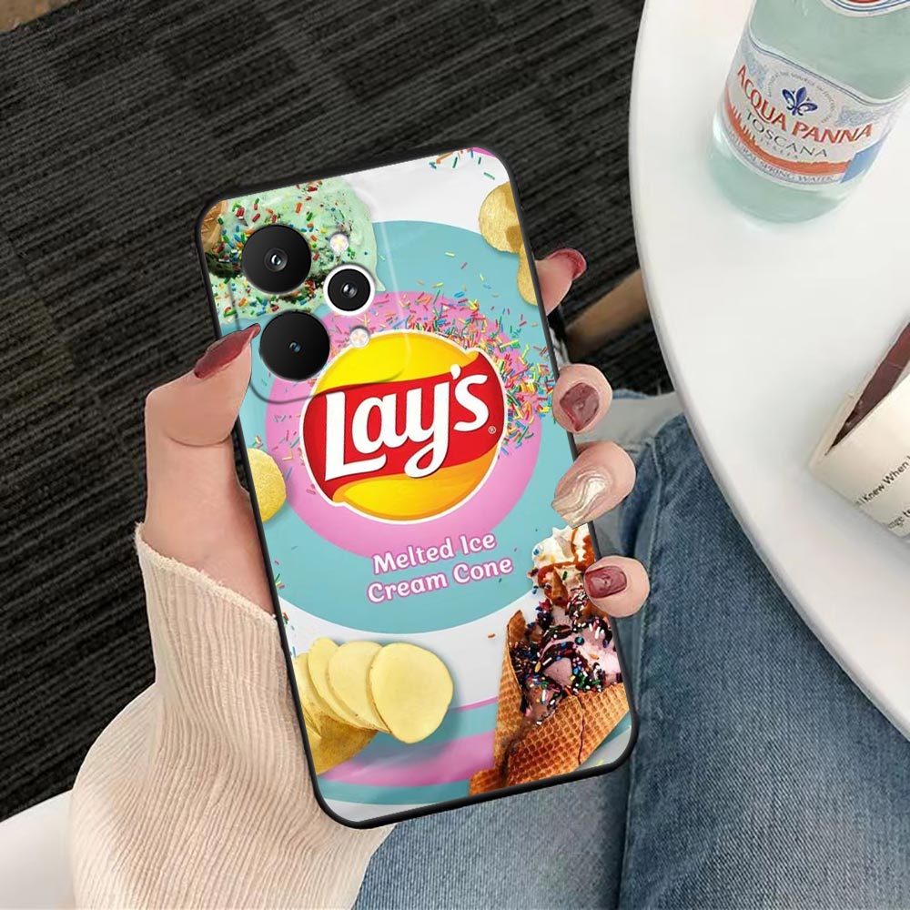 Phone Case For OPPO Realme 16  - Food Snacks Quotes recension och pris