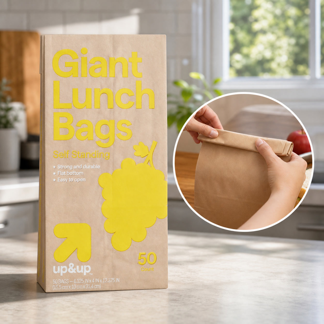 100ct Giant Clear Plastic Lunc - Food Giant Snacks recension och pris