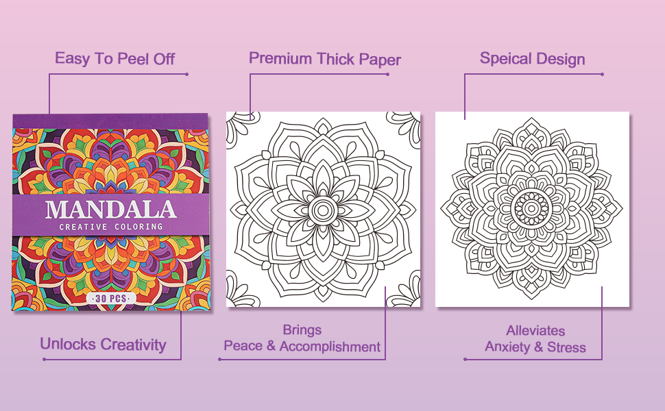 Mandala/Food Coloring Book, ea - Food Y Snacks Coloring Book recension och pris