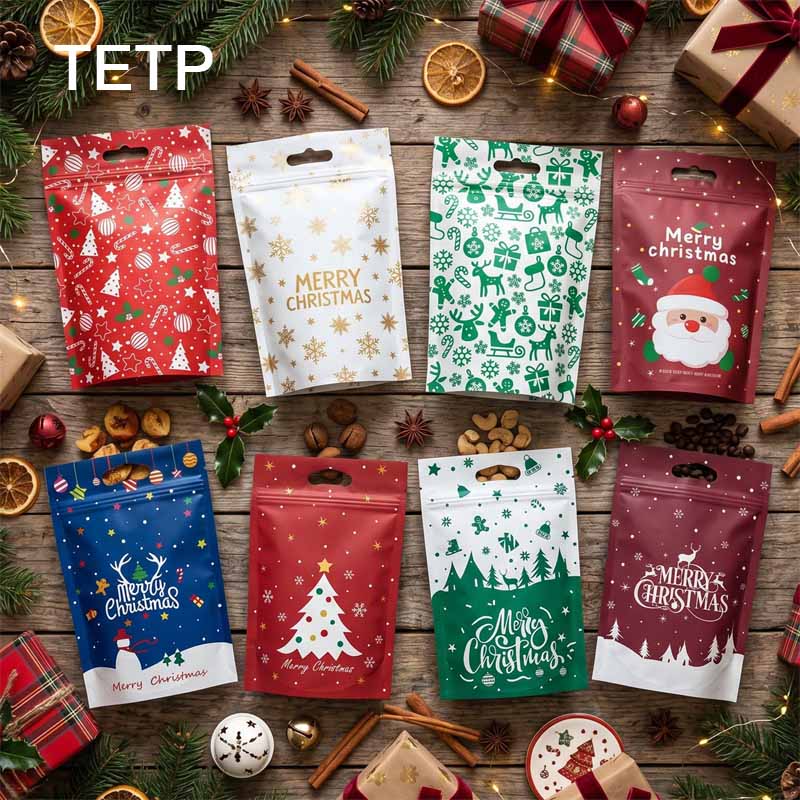 TETP Xmas Cartoon Self‑Sealing - Xmas Food Snacks recension och pris